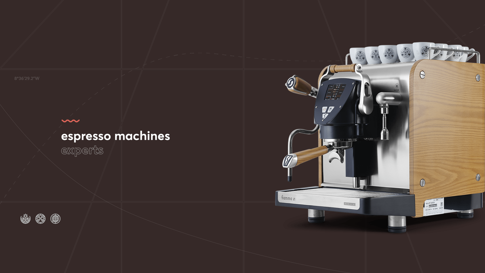 Fiamma  Espresso Coffee Machines Experts since 1977