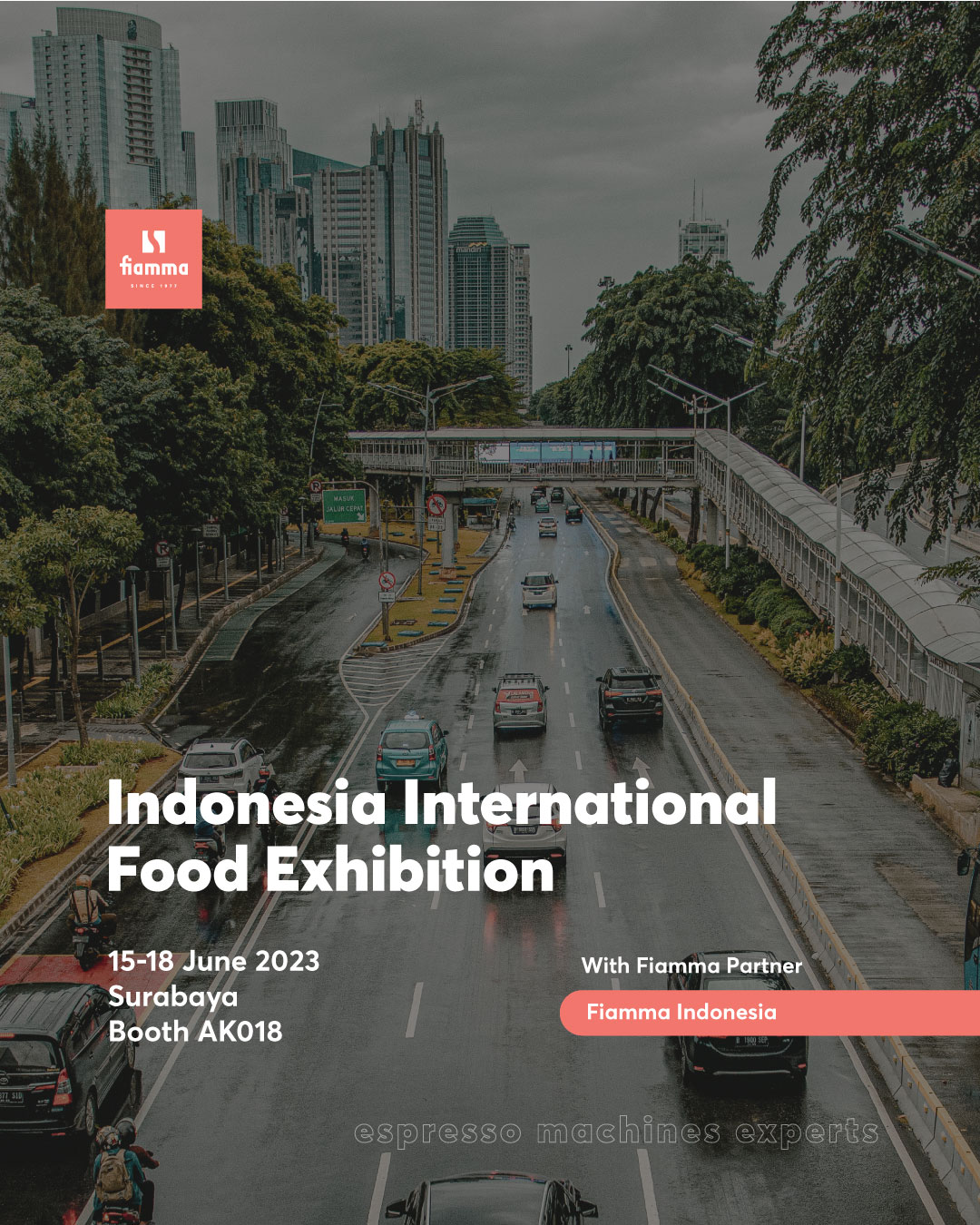 Fiamma auf der Indonesia Food Expo